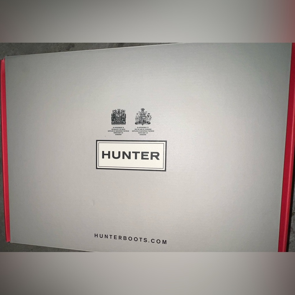 NIB Hunter Original Giant Glitter Glitter Rain Boots Valtameri Blue Size EU 37 - Picture 12 of 14